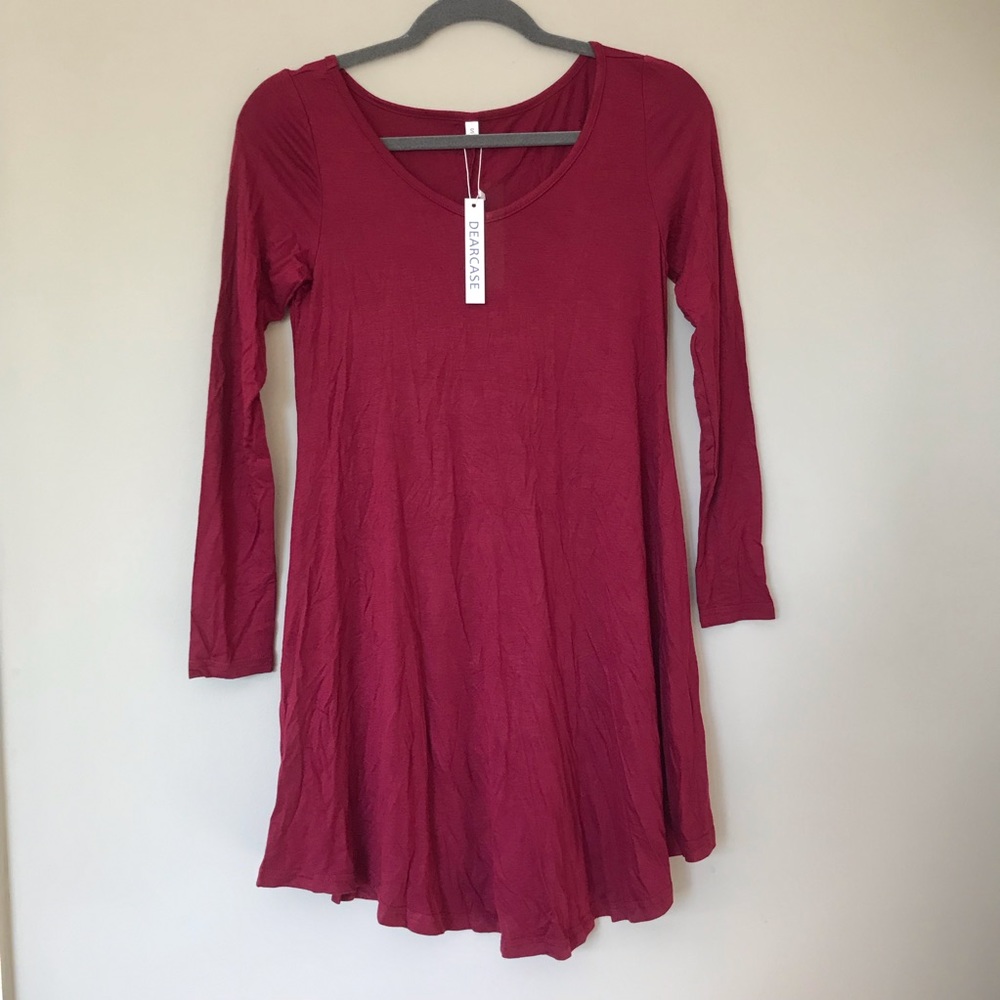 Burgundy Tunic NWT